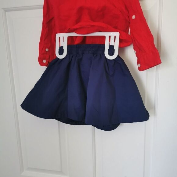 Janie & Jack 2 piece girls set size 6-12 m - Picture 9 of 9